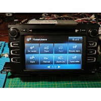 86140-0E081 Toyota Highlander 2015 Display Unit (59034) TTG2 EU